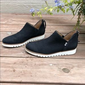 Dr. Schools black zip up shoes